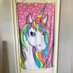 Justice Brand Unicorn Beach Towel